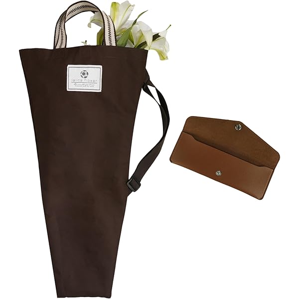 2.フラワーバッグ Amazon | [SHISEI] フラワーバッグ お花の持ち運び 綿100% 2WAY 花用